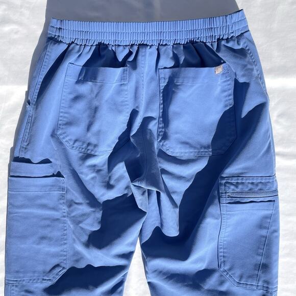 Figs Yola Skinny Scrub Pants Womens XS Ceil Blue - Picture 4 of 5